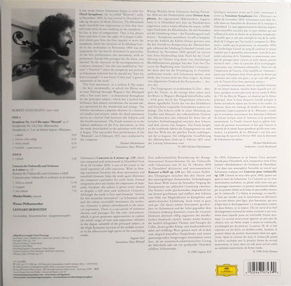 Schumann - Symphonie No. 3 Op. 97, Cello Concerto Op. 129 - secondary