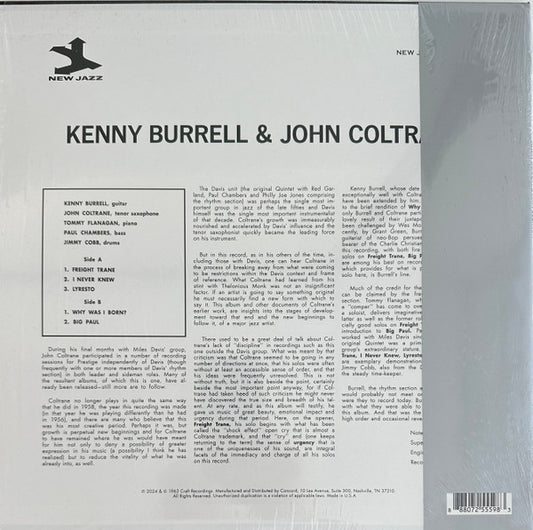 Kenny Burrell & John Coltrane - secondary