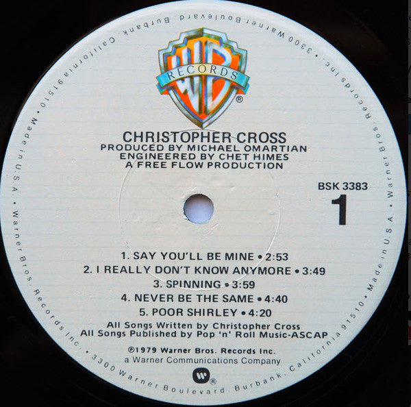 Christopher Cross - secondary