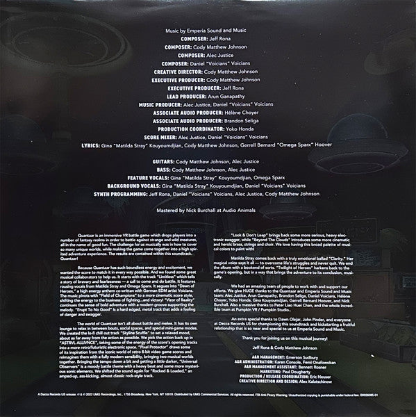 Quantaar (Original Game Soundtrack) - secondary