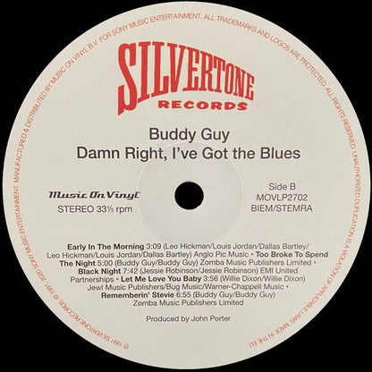 Damn Right, I've Got The Blues - secondary