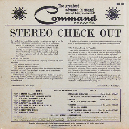 Stereo Check Out - secondary
