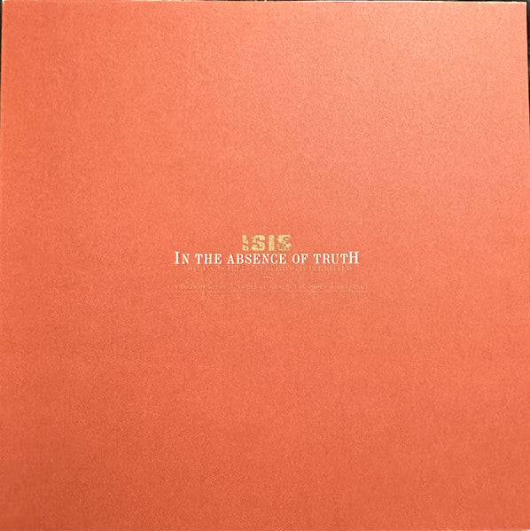 In The Absence Of Truth - secondary