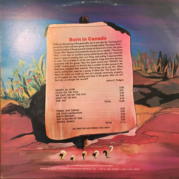 Born In Canada - secondary