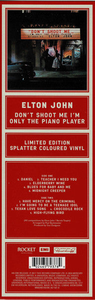 Don't Shoot Me I'm Only The Piano Player - secondary