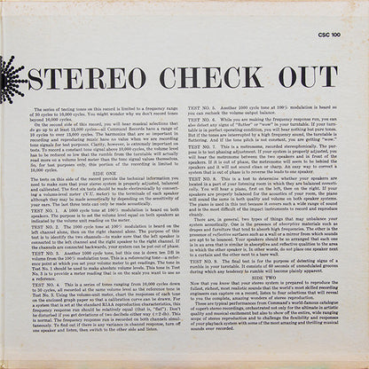 Stereo Check Out - secondary