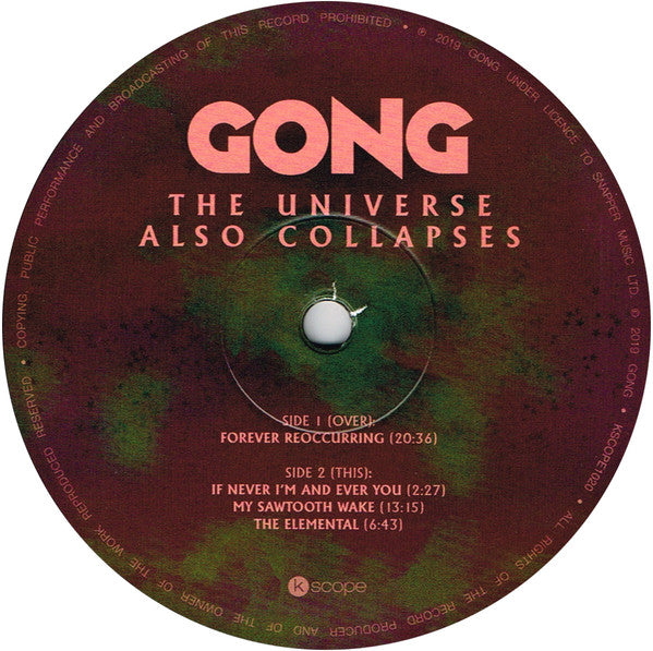 The Universe Also Collapses  - secondary