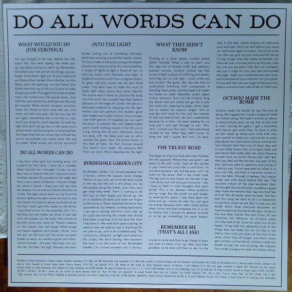 Do All Words Can Do - secondary