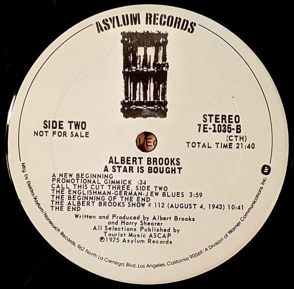 Albert Brooks - A Star Is Bought