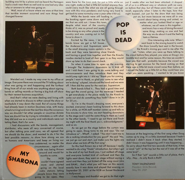 Live At The House Of Blues (September 25, 2001) - secondary