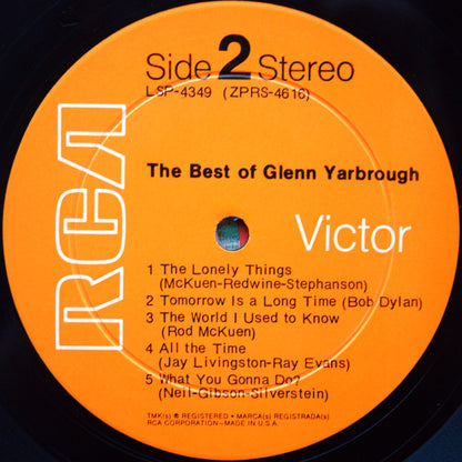 The Best Of Glenn Yarbrough - secondary