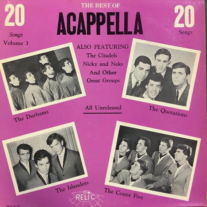 The Best Of Acappella Volume 3 - primary