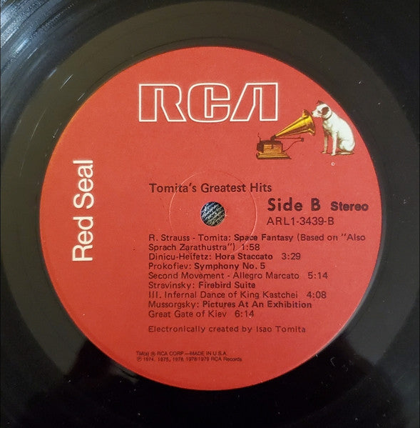 Tomita's Greatest Hits - secondary