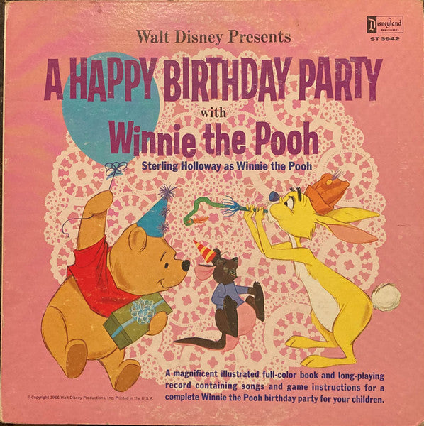 A Happy Birthday Party With Winnie The Pooh - secondary