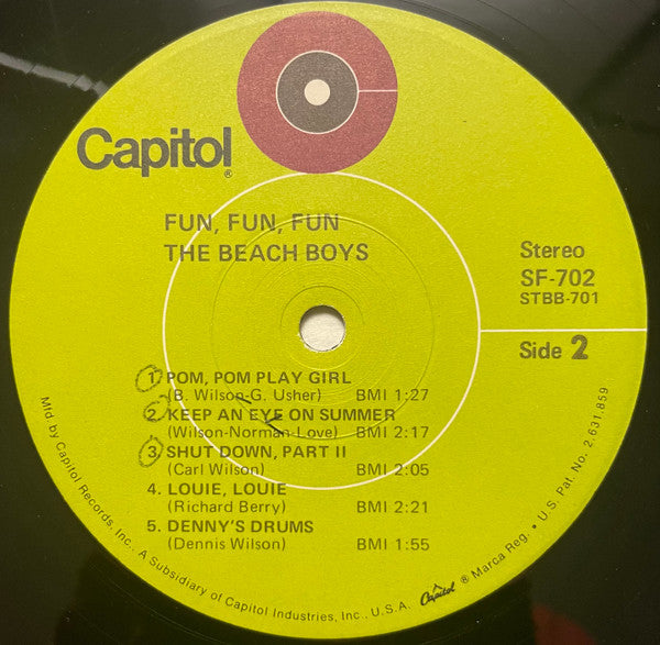Fun, Fun, Fun - secondary
