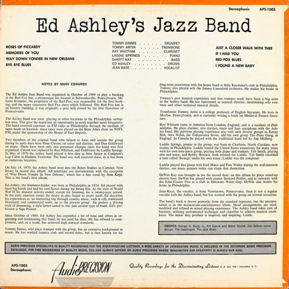 Ed Ashley's Jazz Band, Tommy Simms - Ed Ashley's Jazz Band Featuring Tommy Simms