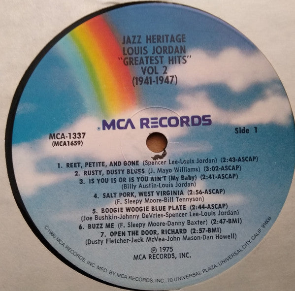 Greatest Hits Volume 2 (1941-1947) - secondary