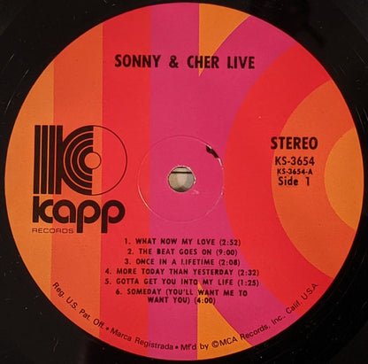 Sonny & Cher - Sonny & Cher Live
