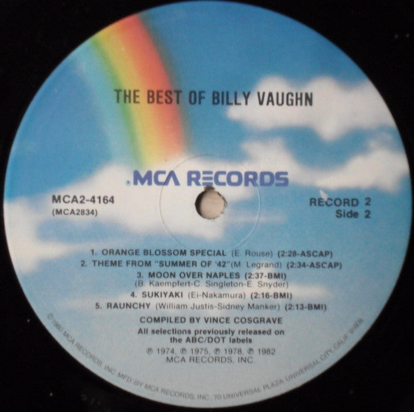 The Best Of Billy Vaughn - secondary