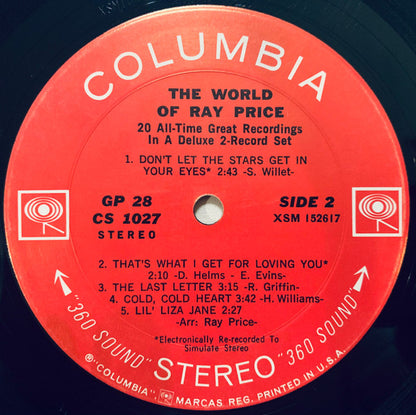 Ray Price - The World Of Ray Price
