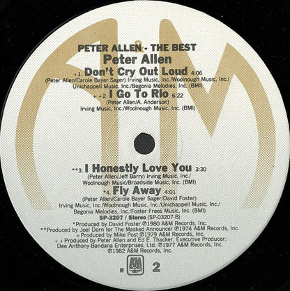 Peter Allen - Peter Allen - The Best