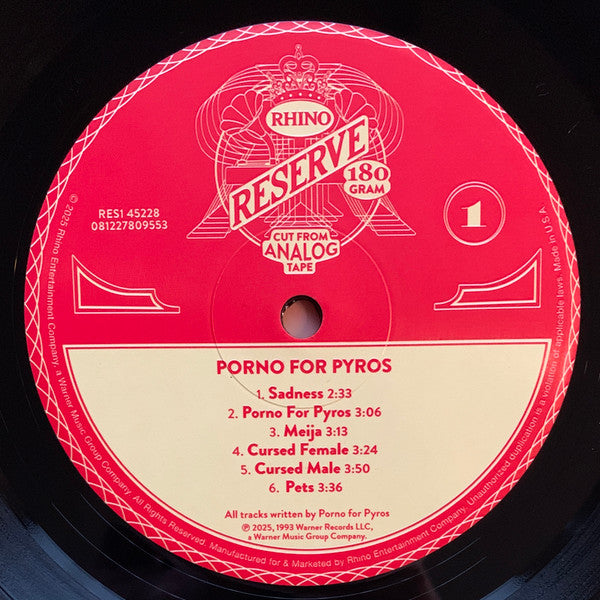 Porno For Pyros - secondary