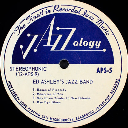 Ed Ashley's Jazz Band, Tommy Simms - Ed Ashley's Jazz Band Featuring Tommy Simms