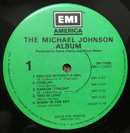 The Michael Johnson Album - secondary
