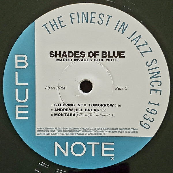 Shades Of Blue (Madlib Invades Blue Note) - secondary