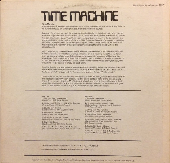 Time Machine - secondary