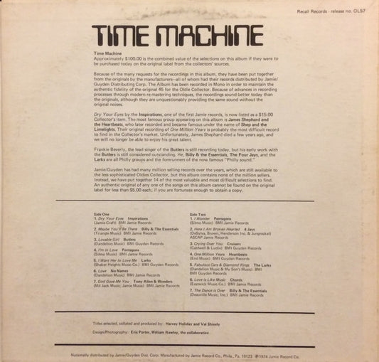 Time Machine - secondary