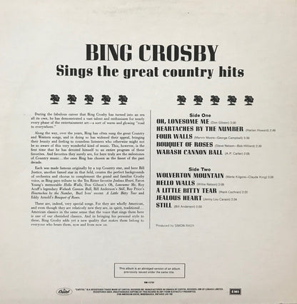 Sings The Great Country Hits - secondary