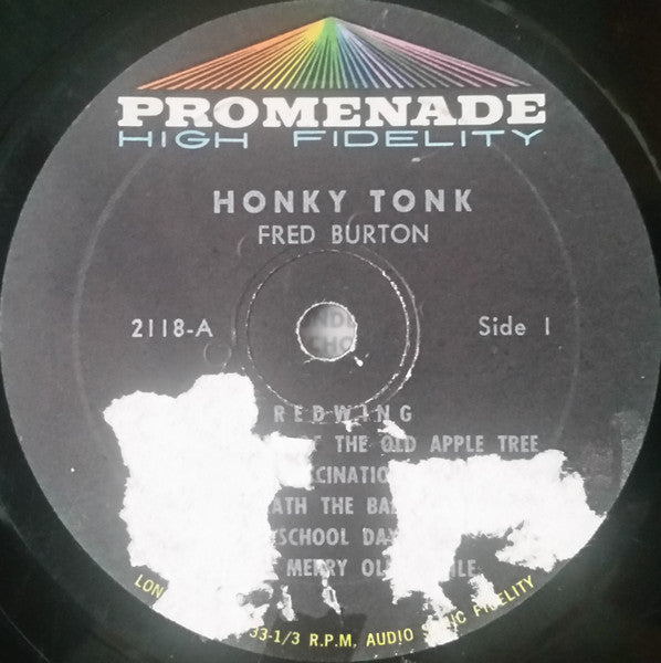 An Adventure In Sound! Honky Tonk Played By Fred Burton ''The Old Professor'' - secondary