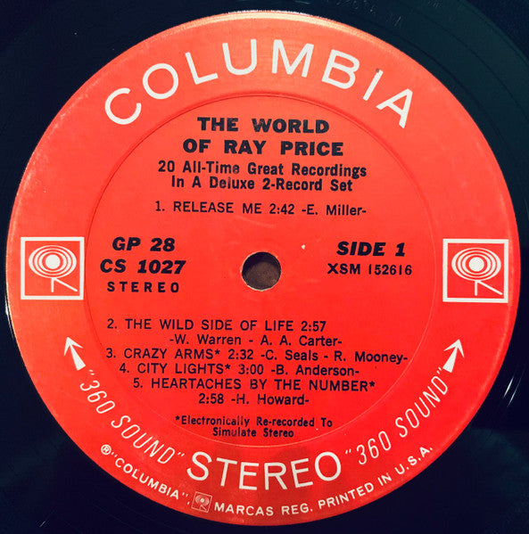 Ray Price - The World Of Ray Price