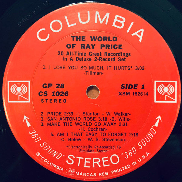Ray Price - The World Of Ray Price