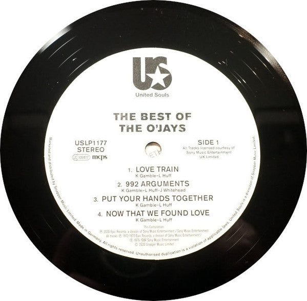 Philly Chartbusters (The Best Of The O'Jays) - secondary