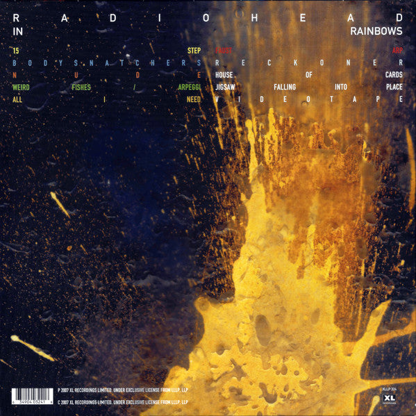 In Rainbows - secondary