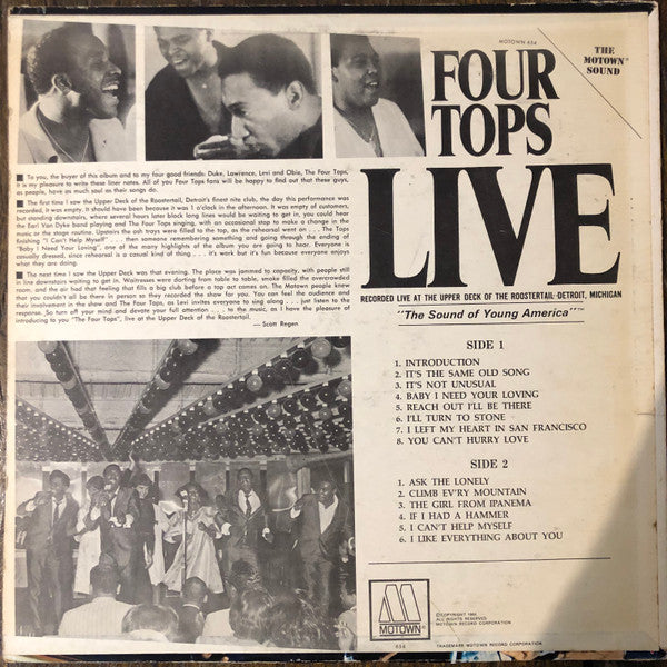 Four Tops Live - secondary