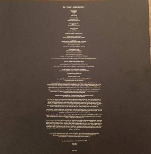 Afraid Of Heights - secondary