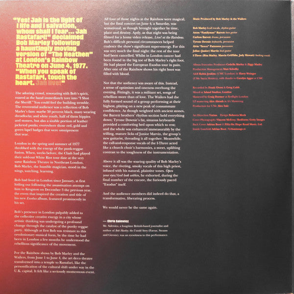 Live At The Rainbow, 4th June 1977 - secondary