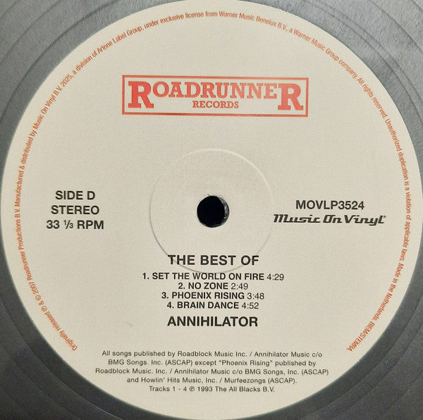 The Best of Annihilator - secondary