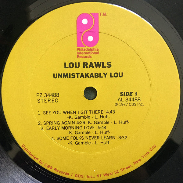Unmistakably Lou - secondary
