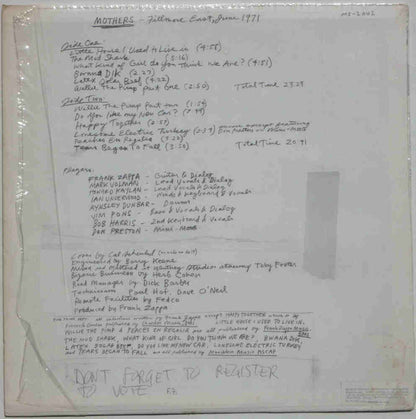 Fillmore East - June 1971 - secondary