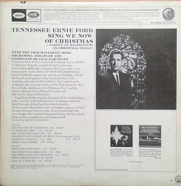 Tennessee Ernie Ford - Sing We Now Of Christmas