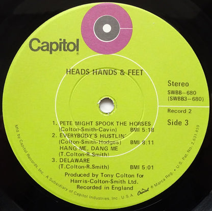 Heads Hands & Feet - secondary