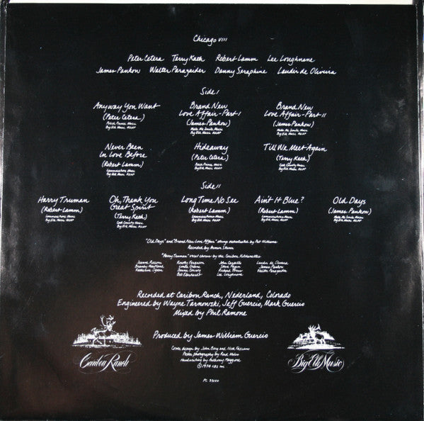 Chicago VIII - secondary