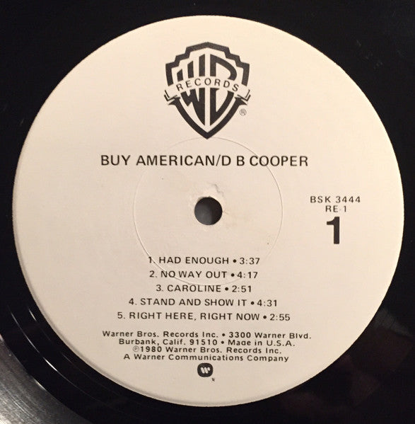 Buy American - secondary