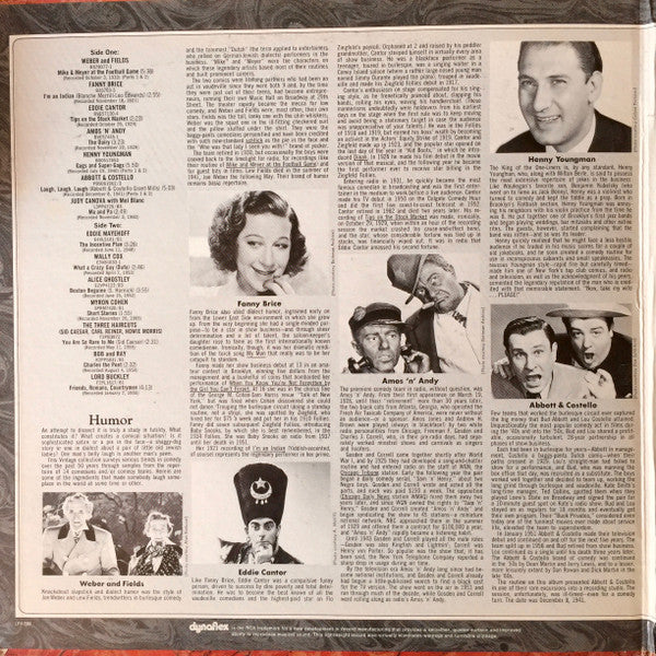 The Golden Age Of Comedy - secondary