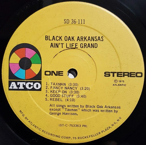 Ain't Life Grand - secondary