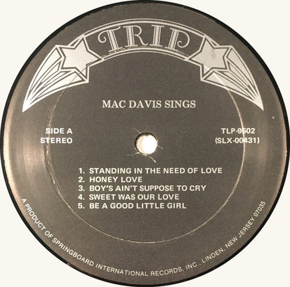 Mac Davis - Mac Davis Sings